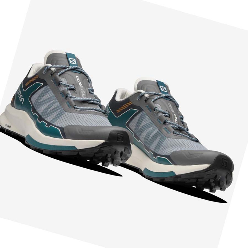 Baskets Salomon ULTRA RAID Femme Grise | BPKUZGC-69