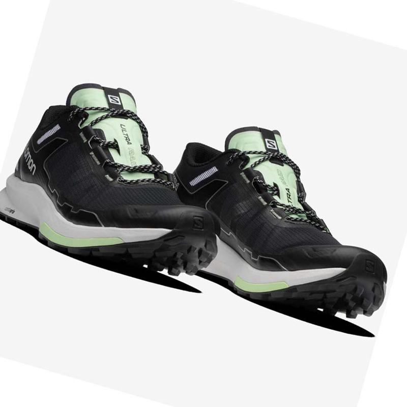 Baskets Salomon ULTRA RAID Homme Noir Menthe | DCJTKXV-36