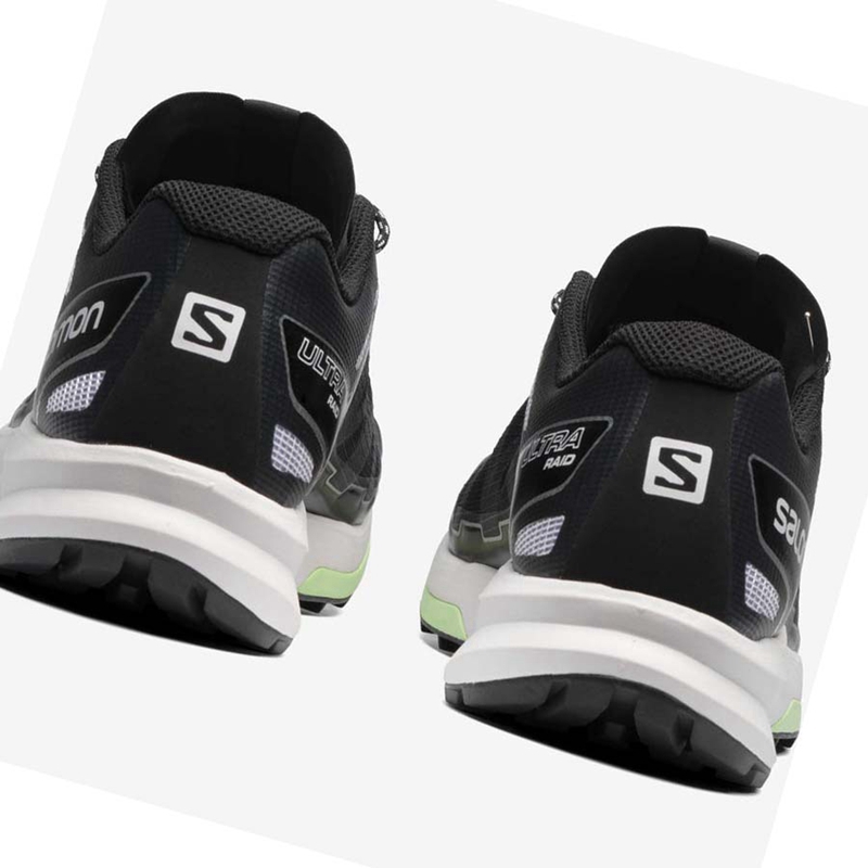 Baskets Salomon ULTRA RAID Homme Noir Menthe | DCJTKXV-36