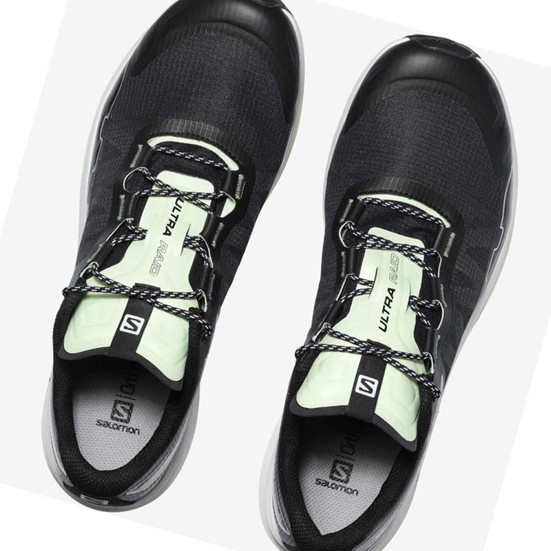 Baskets Salomon ULTRA RAID Homme Noir Menthe | DCJTKXV-36