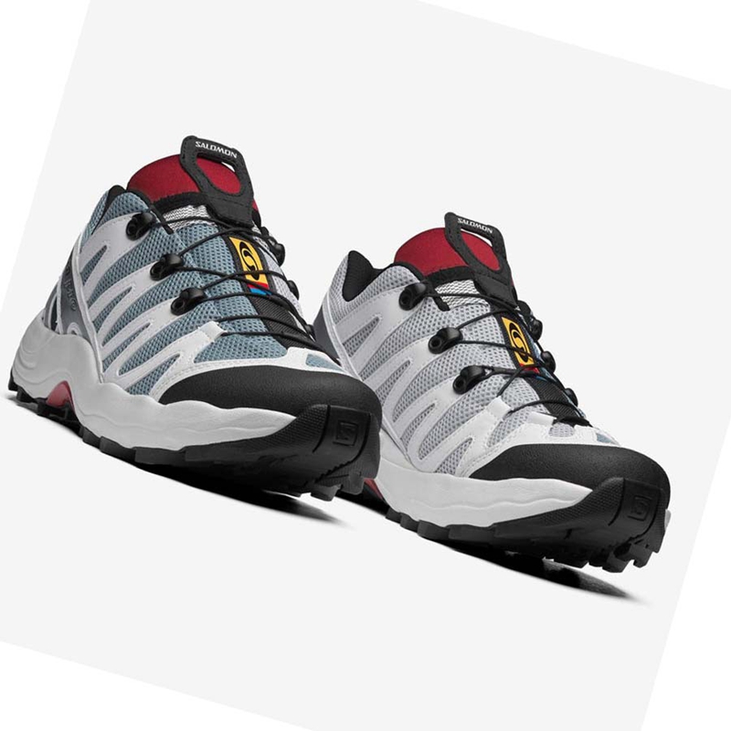 Baskets Salomon XA PRO 1 Homme Blanche Grise | MYFZJUA-58