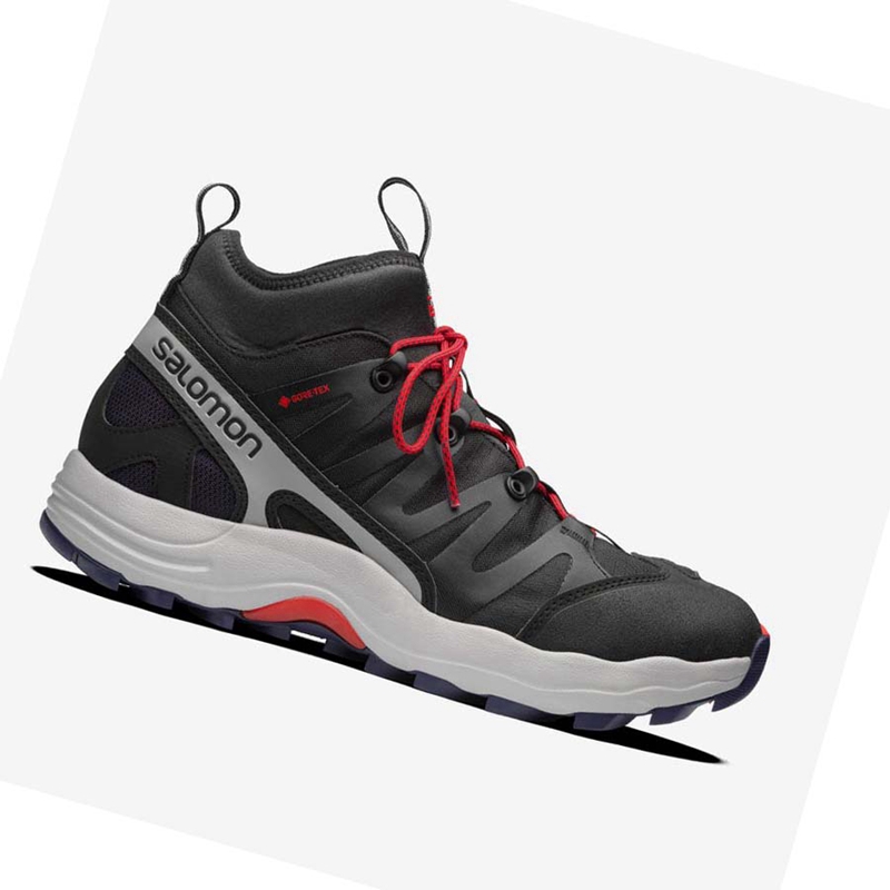 Baskets Salomon XA PRO 1 MID GORE-TEX Homme Noir | CKMXGVW-89