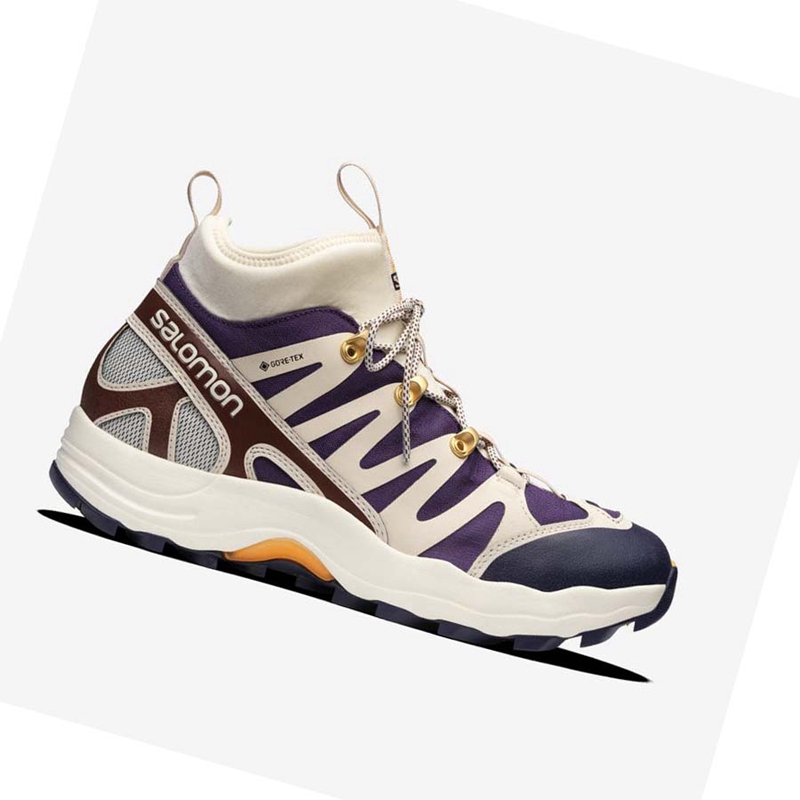 Baskets Salomon XA PRO 1 MID GORE-TEX Homme Beige | QKPMWSB-63