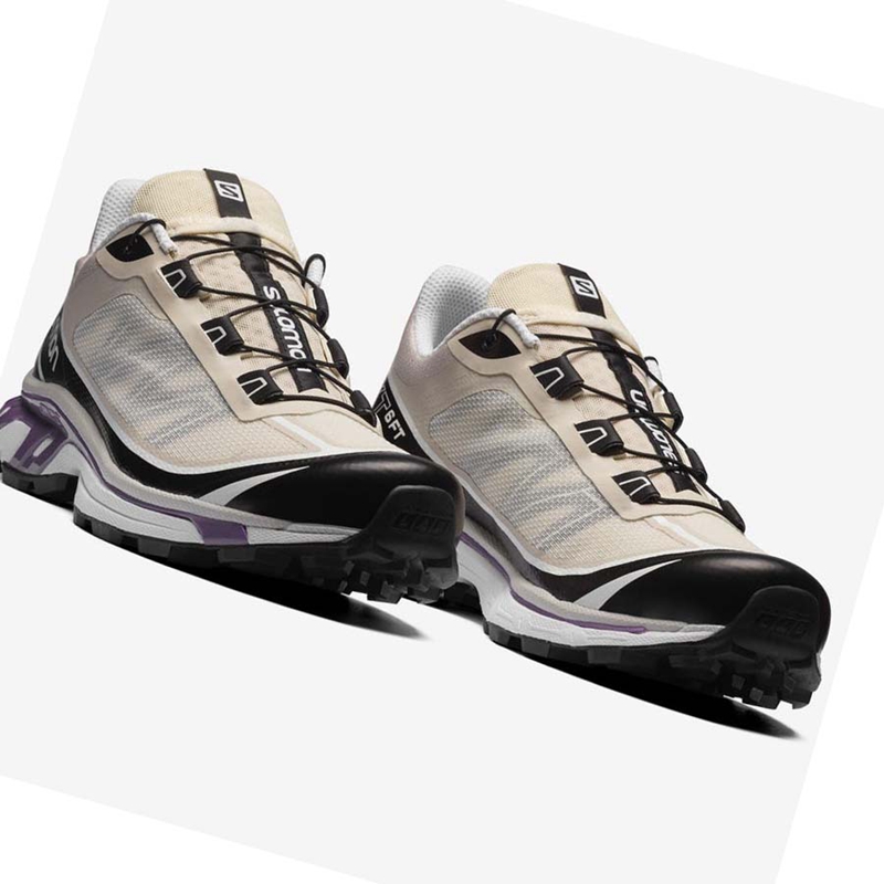 Baskets Salomon XT-6 FT Femme Beige | BAGDSIK-10