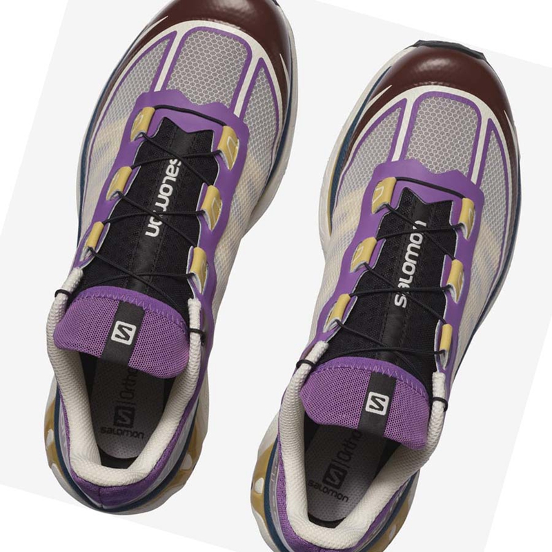 Baskets Salomon XT-6 FT Femme Violette Chocolat | EIMSQJH-92