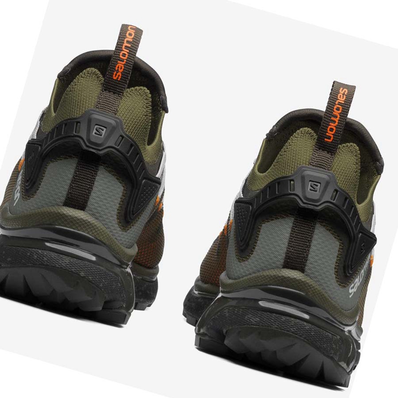 Baskets Salomon XT-RUSH Femme Vert Olive | UKHNOJQ-98