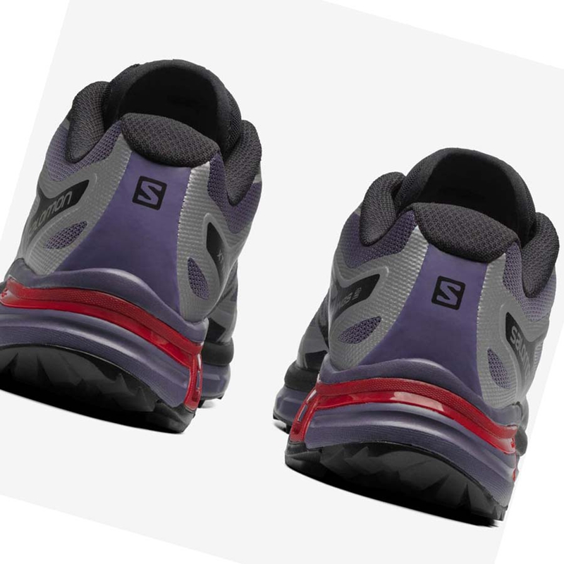 Baskets Salomon XT-WINGS 2 Femme Argent Violette | UXAKEOW-94