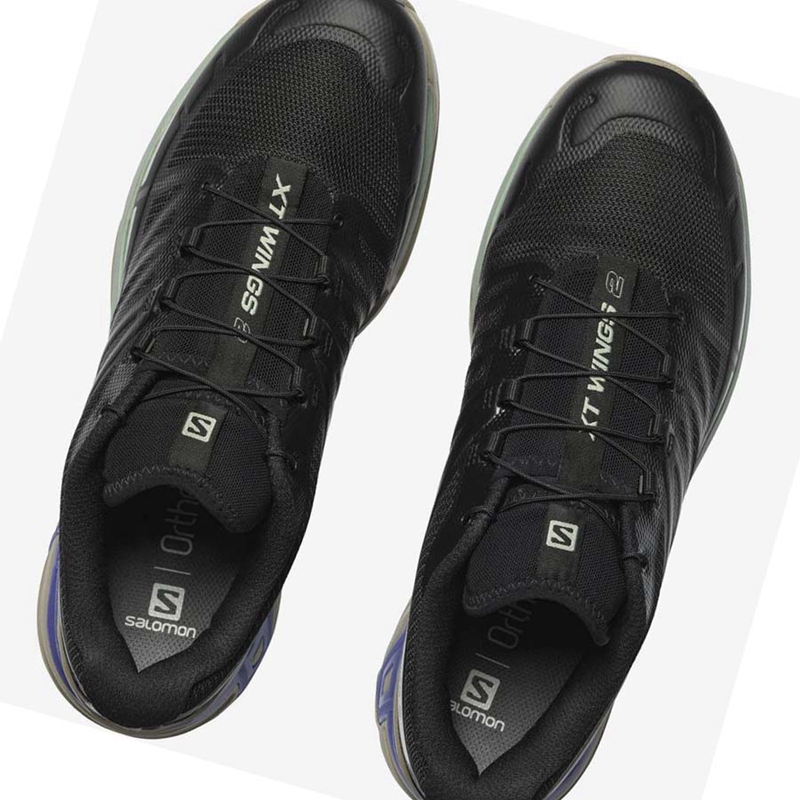 Baskets Salomon XT-WINGS 2 Homme Noir Bleu | IOQBNYP-03