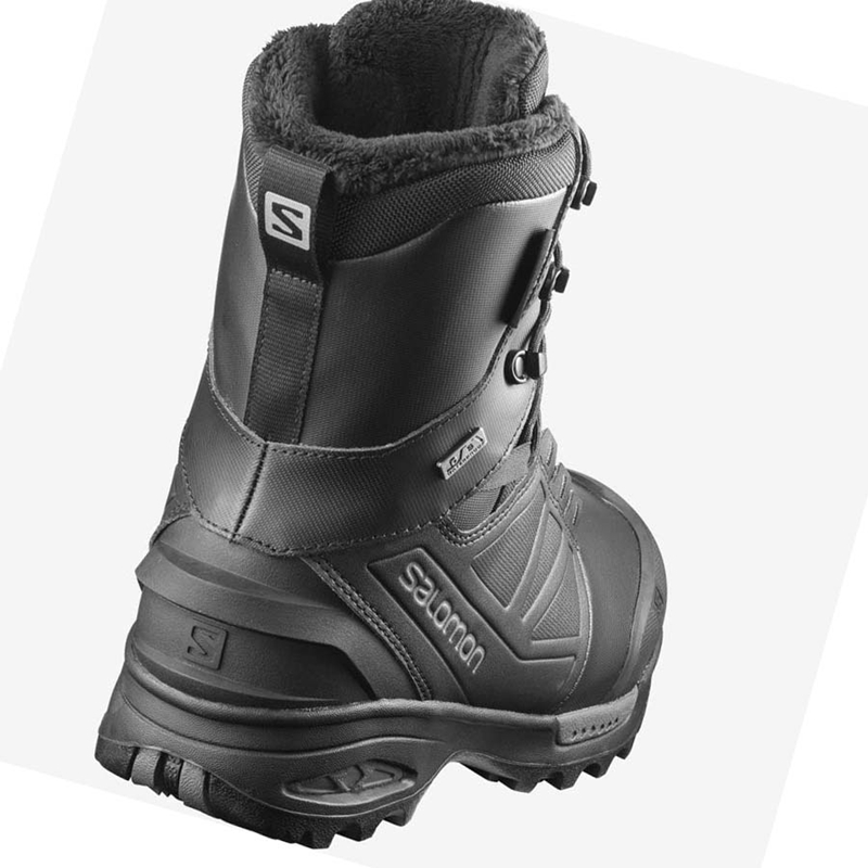 Bottes D'hiver Salomon TOUNDRA PRO CLIMASALOMON™ WATERPROOF Homme Noir | OYQACPG-12