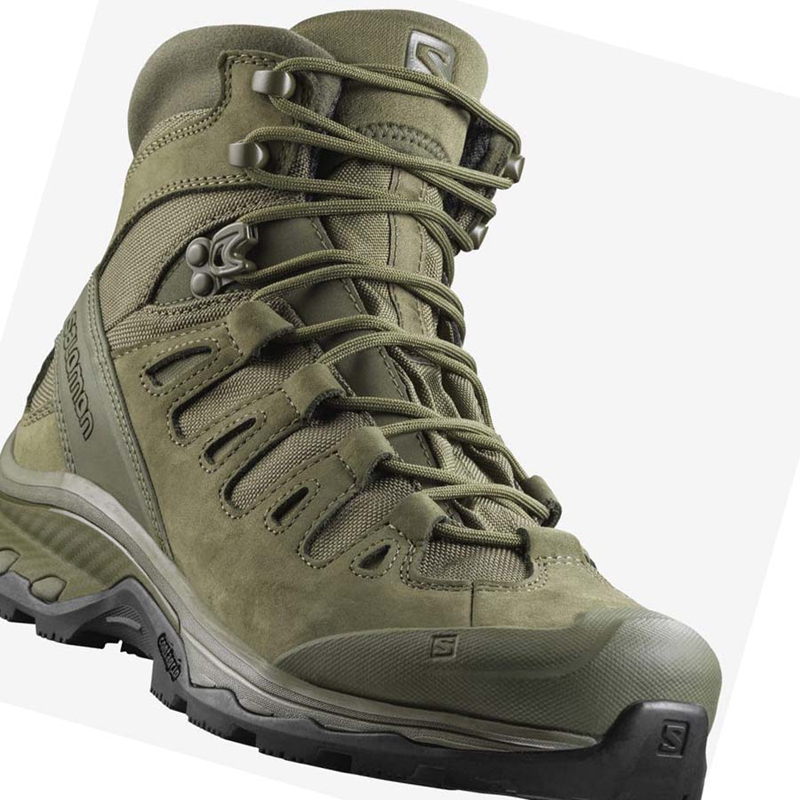 Bottes Salomon QUEST 4D FORCES 2 EN Femme Vert | RXGBSLZ-37