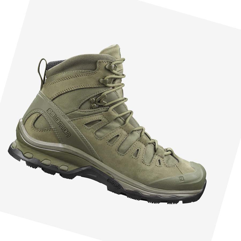 Bottes Salomon QUEST 4D FORCES 2 EN Femme Vert | RXGBSLZ-37