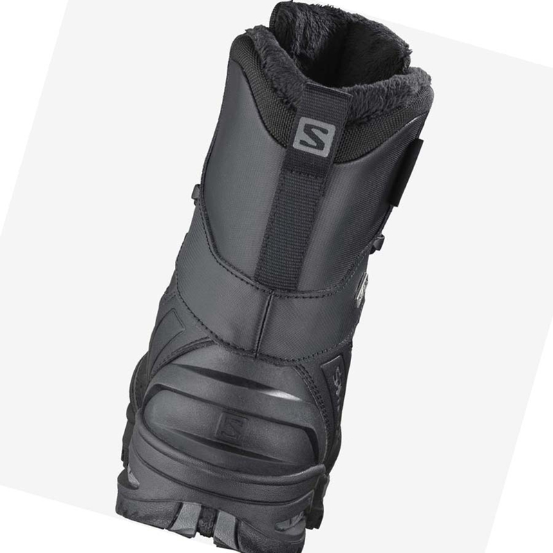 Bottes Salomon TOUNDRA FORCES CLIMASALOMON™ WATERPROOF Femme Noir | QKOEBTH-17