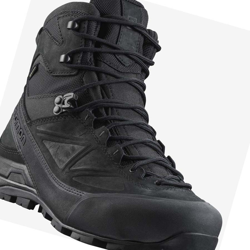 Bottes Salomon X ALP GORE-TEX FORCES Femme Noir | LACDGFX-10