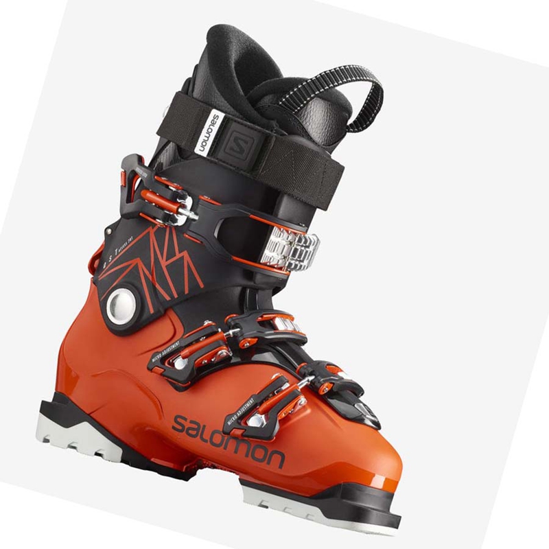 Bottes Ski Salomon QST ACCESS 70 T Enfant Orange Noir | UXLQIRJ-78