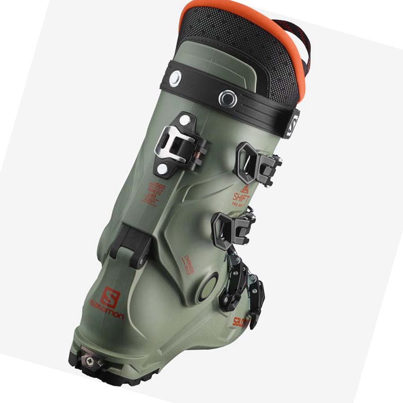 Bottes Ski Salomon SHIFT PRO 80T AT Enfant Vert Olive | GHUYSAR-59