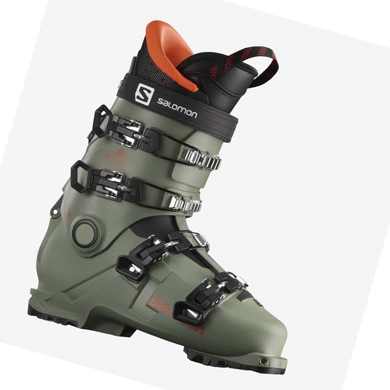 Bottes Ski Salomon SHIFT PRO 80T AT Enfant Vert Olive | GHUYSAR-59