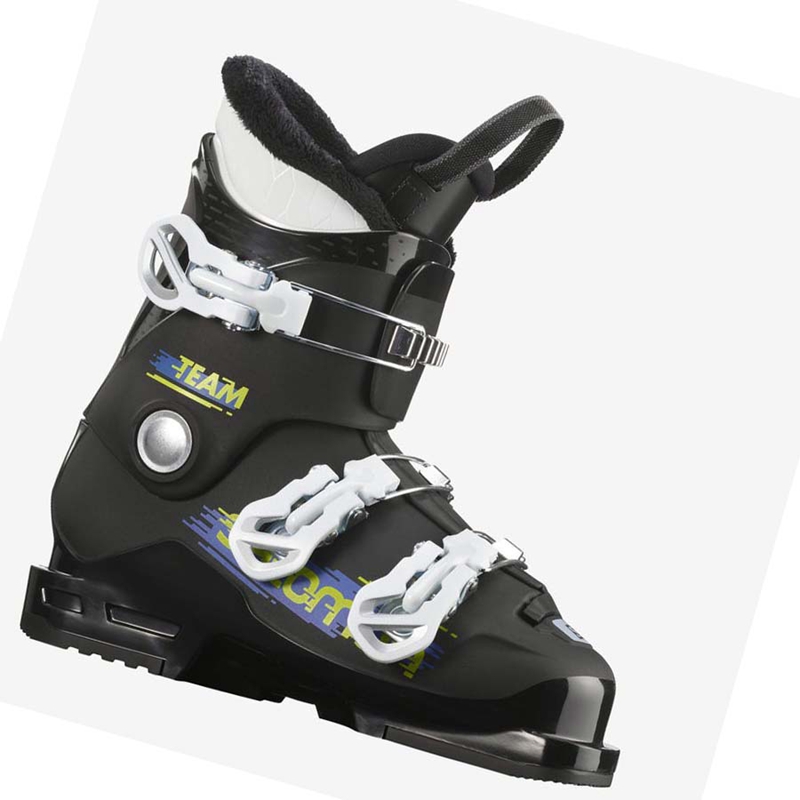 Bottes Ski Salomon TEAM T3 Enfant Noir Blanche | DQIXYHU-17