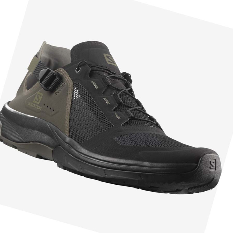 Chaussures D'eau Salomon TECH AMPHIB 4 Homme Noir Grise | UYDEGFX-16