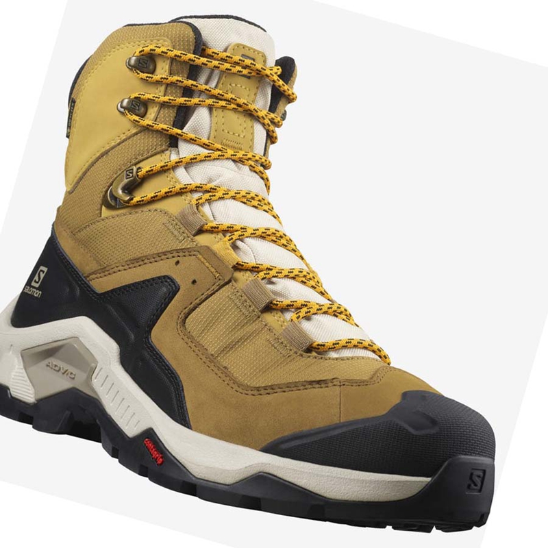 Chaussures Randonnée Salomon QUEST ELEMENT GORE-TEX Homme Jaune | WIRLAXB-90