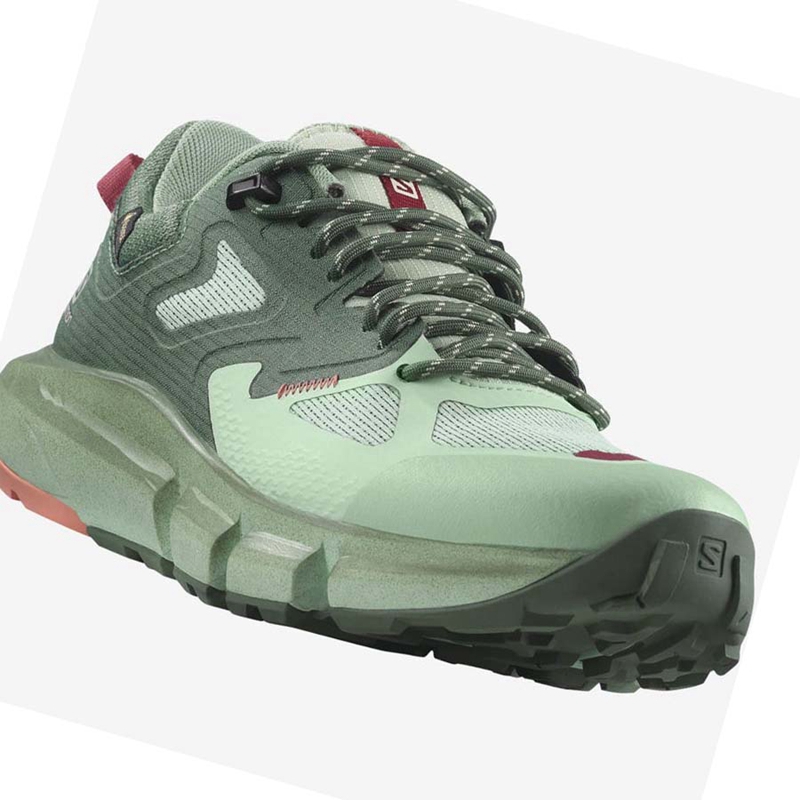 Chaussures Randonnée Salomon WoPREDICT HIKE GORE-TEX Femme Turquoise | GHZOBYF-85