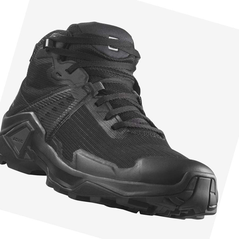 Chaussures Randonnée Salomon X RAISE 2 MID GORE-TEX Homme Grise Noir | OUGHVSE-10