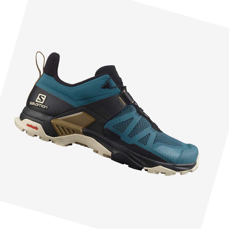 Chaussures Randonnée Salomon X ULTRA 4 Homme Aqua | QYWNAHP-41