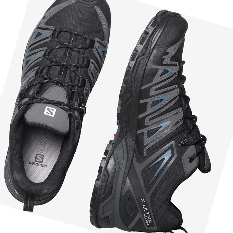 Chaussures Randonnée Salomon X ULTRA PIONEER CLIMASALOMON™ WATERPROOF Homme Noir | WRYUDGE-98