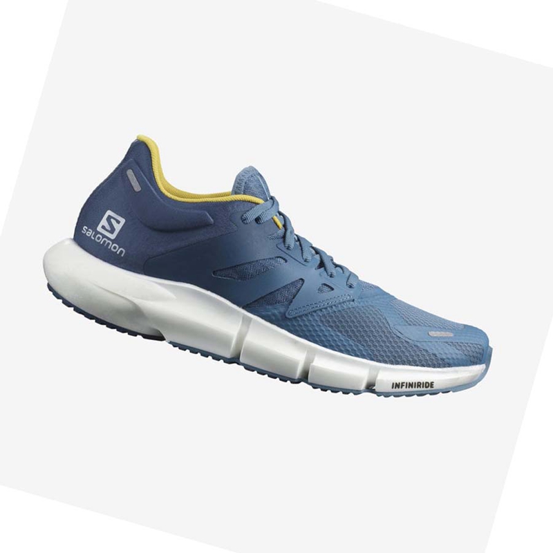 Chaussures Running Salomon PREDICT 2 Homme Bleu | PIOQRGZ-05