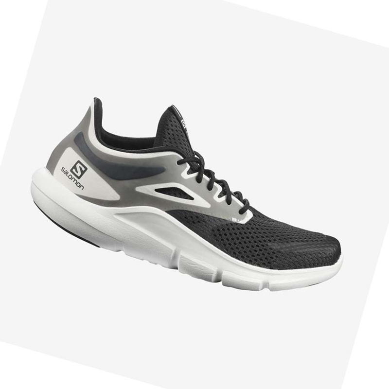 Chaussures Running Salomon PREDICT MOD Homme Noir Blanche | LTKNJVS-92