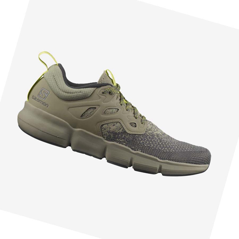 Chaussures Running Salomon PREDICT SOC 2 Homme Vert Olive | JMDOTCI-84