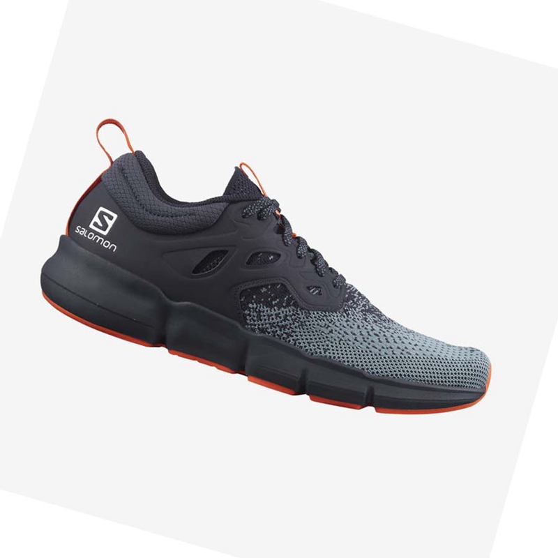 Chaussures Running Salomon PREDICT SOC 2 Homme Noir Grise | PGDZHFV-20