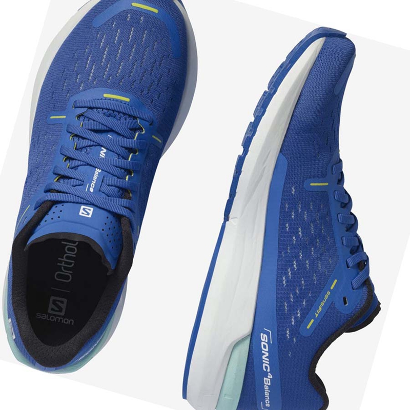 Chaussures Running Salomon SONIC 4 Balance Homme Bleu | QHWUARS-24