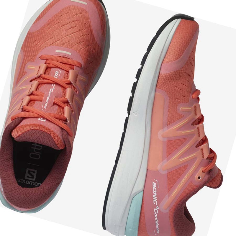 Chaussures Running Salomon SONIC 4 Femme Rose | SENLQXO-10