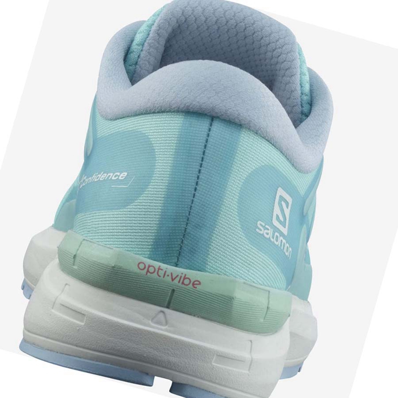 Chaussures Running Salomon SONIC 4 Femme Vert | SGPDYJR-98