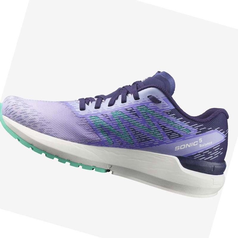 Chaussures Running Salomon SONIC 5 BALANCE Femme Violette | QUIHMTN-36