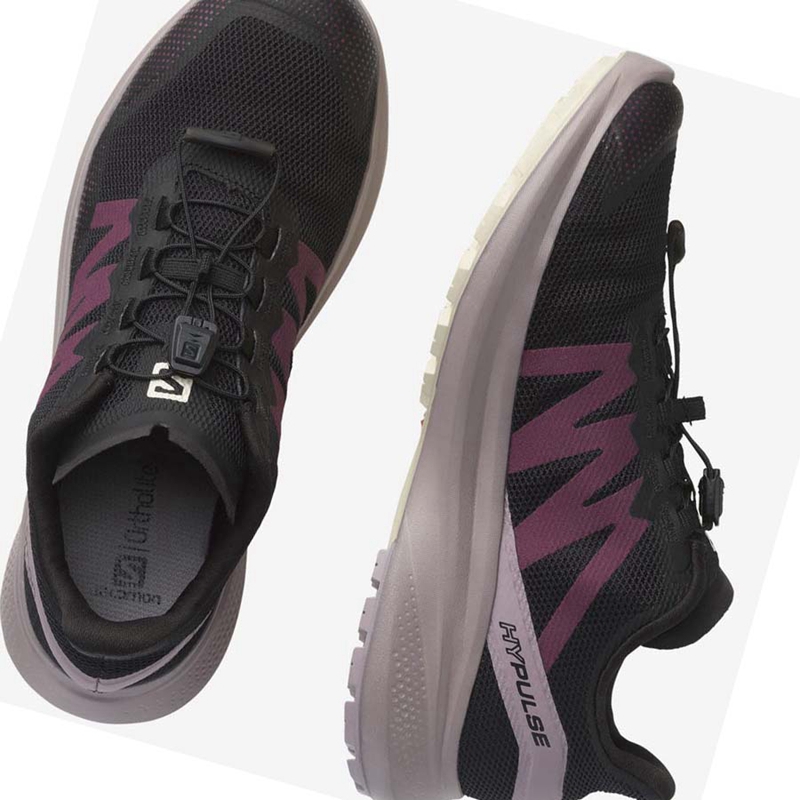 Chaussures Trail Running Salomon HYPULSE Trail Femme Noir | OUFHXME-12