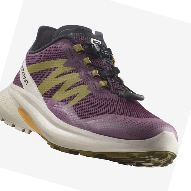 Chaussures Trail Running Salomon HYPULSE Trail Femme Violette | QWTSVON-81