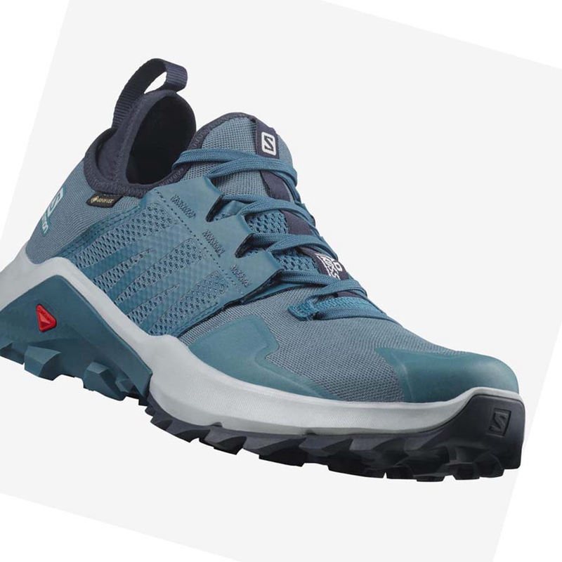 Chaussures Trail Running Salomon MADCROSS GORE-TEX Homme Bleu | TZQBJGD-53