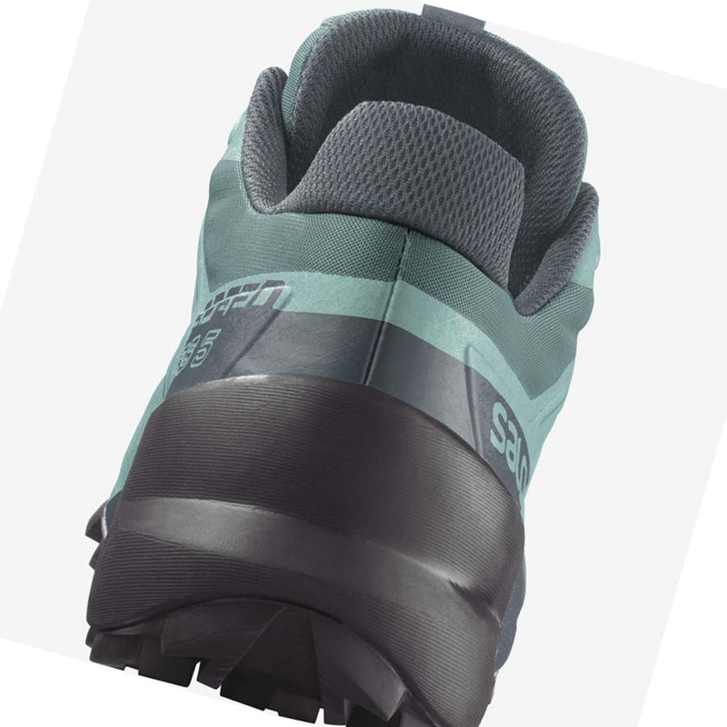 Chaussures Trail Running Salomon SPEEDCROSS 5 Femme Vert | QPVSYZN-60