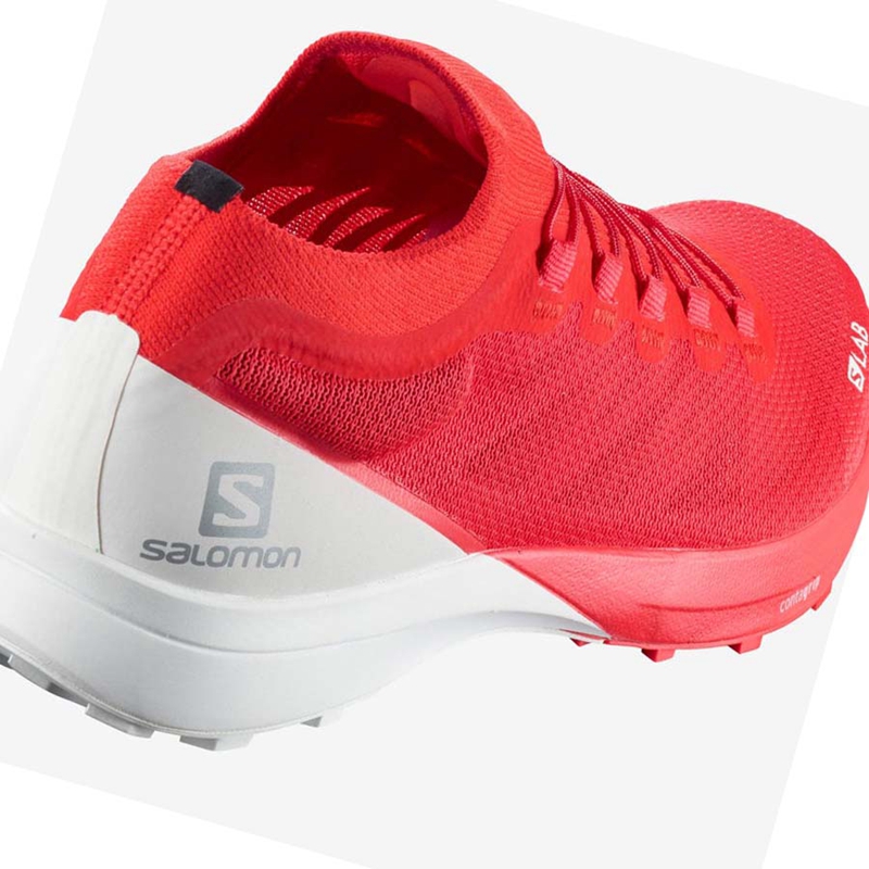 Chaussures Trail Running Salomon S/LAB SENSE 8 Homme Rouge | EZWPLNK-35