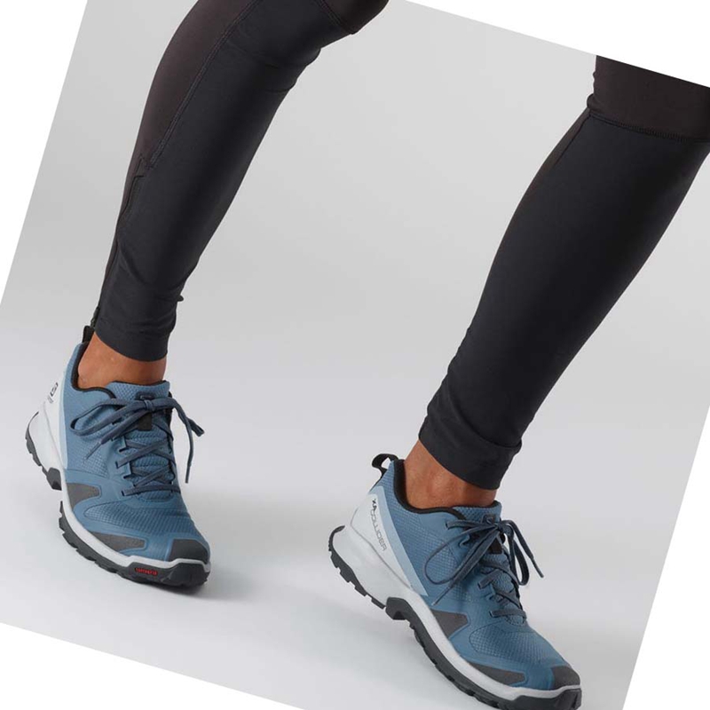 Chaussures Trail Running Salomon XA COLLIDER Femme Bleu | EZJPILA-37