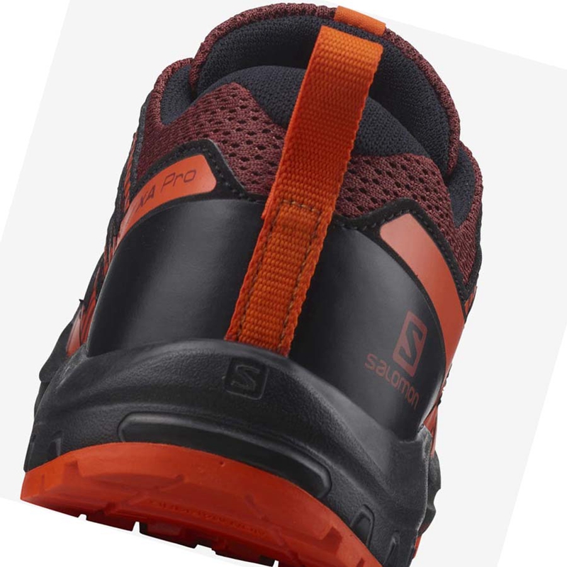 Chaussures Trail Running Salomon XA PRO V8 Enfant Orange | AUIENOS-38