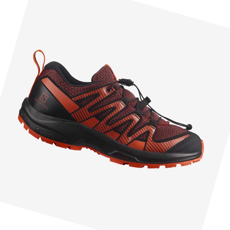 Chaussures Trail Running Salomon XA PRO V8 Enfant Orange | AUIENOS-38