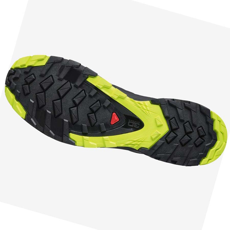 Chaussures Trail Running Salomon XA WILD GORE-TEX Homme Noir Vert Olive | AYFXINW-65