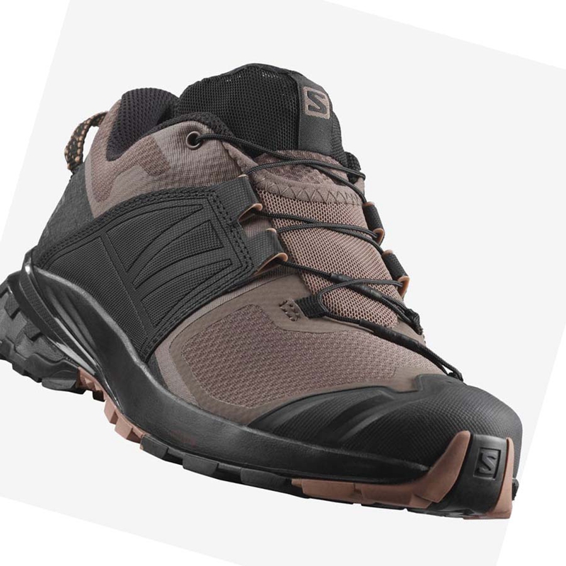 Chaussures Trail Running Salomon XA WILD Femme Noir | BFHMWLG-16