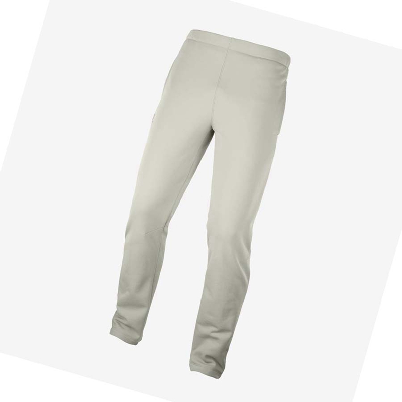 Pantalon Salomon ESSENTIAL WARM FLEECE Homme Beige | DGNRIJO-30