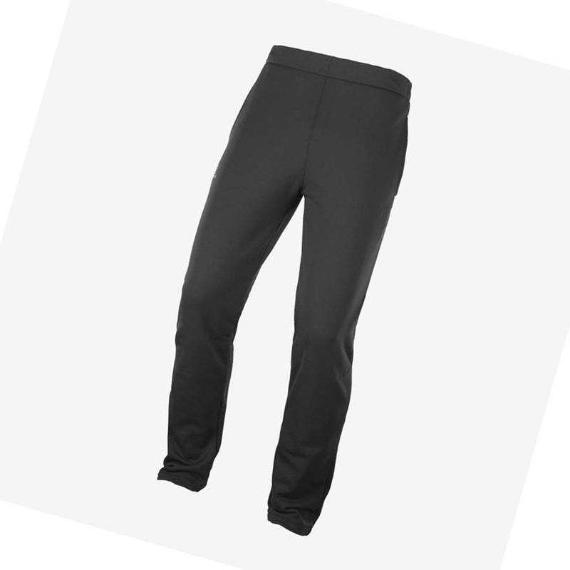 Pantalon Salomon ESSENTIAL WARM FLEECE Homme Noir | HVKDPSG-89