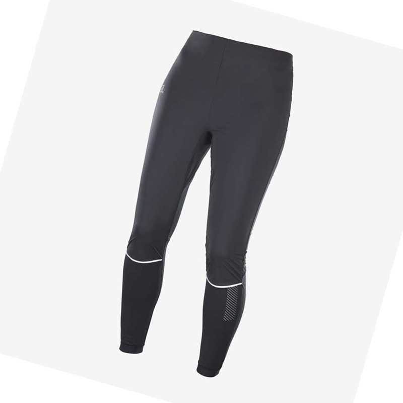 Pantalon Salomon LIGHT SHELL Femme Noir | ZAEWJMY-20