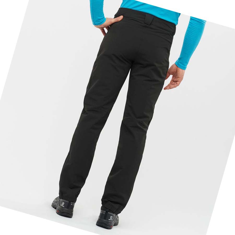 Pantalon Salomon OUTPEAK WARM Homme Noir | LDTNRFJ-12