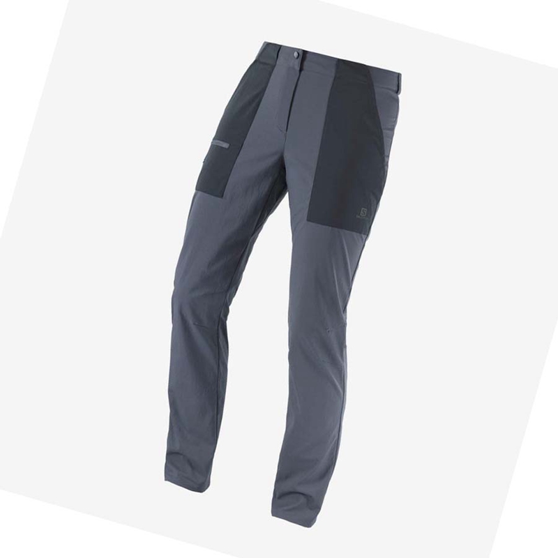 Pantalon Salomon OUTRACK Femme Grise | SANPKMC-81